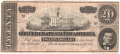 United States Of America 20 Dollars, 17.2.1864